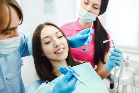 the girl at the dentist in Naples FL