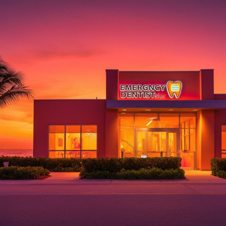 Emergency dentist in Naples FL treating a patient with tooth pain